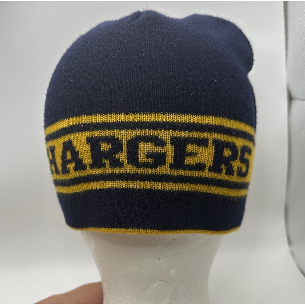 Briar Cliff University Beanie Double Sided Reversible Blue And Yellow‎ - Picture 4 of 7